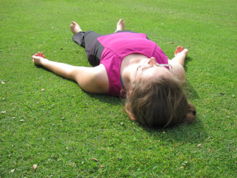 Ann Morley Yoga - Shavasana, Corpse Pose 